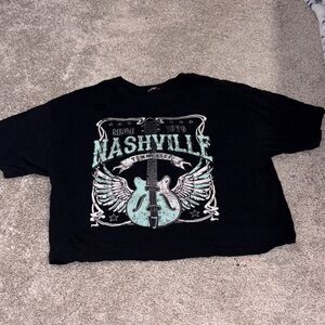 Nashville Graphic T-Shirt - Black